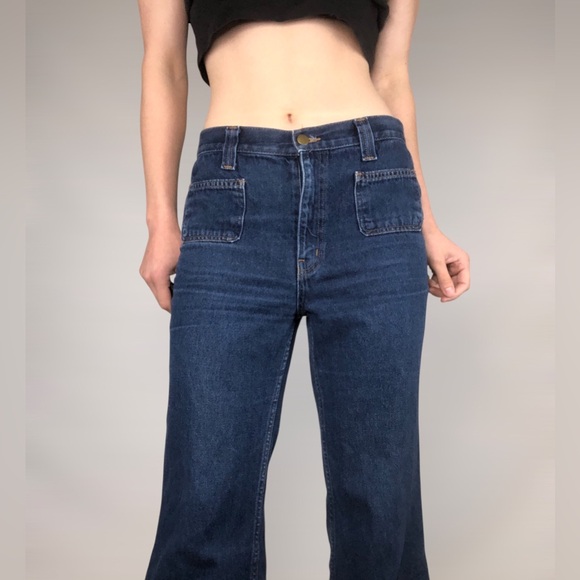 Christy Dawn The Lula Jean Crop Kick Flare Size 30 - Picture 2 of 10